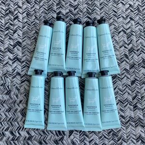 Crabtree & Evelyn Hand Therapy Cream Set of 10 Goat Milk 0.09 oz Each Sealed